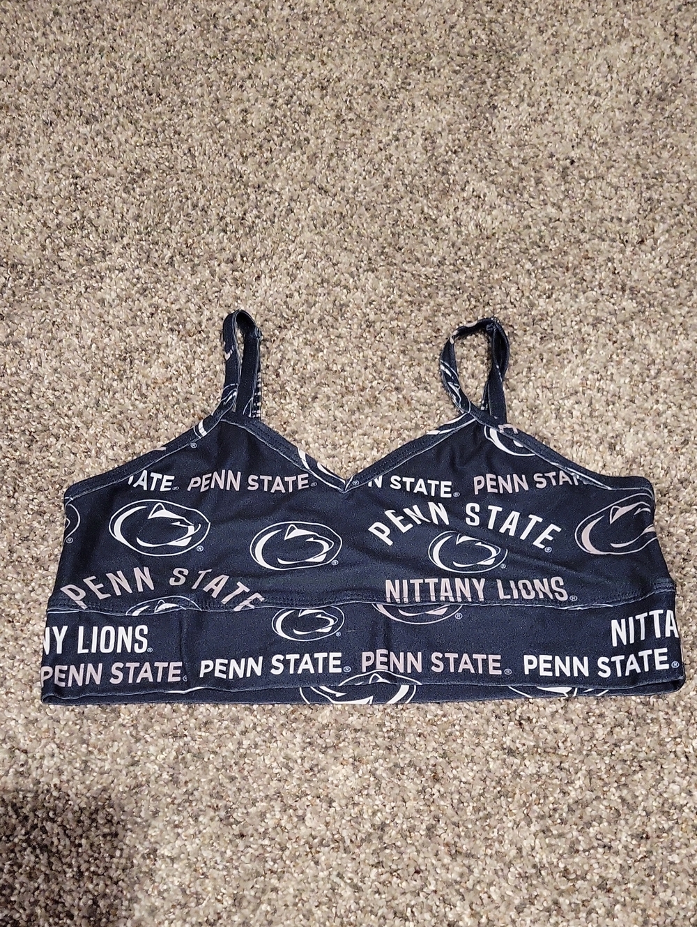 Penn State Nittany Lions Navy Bralette